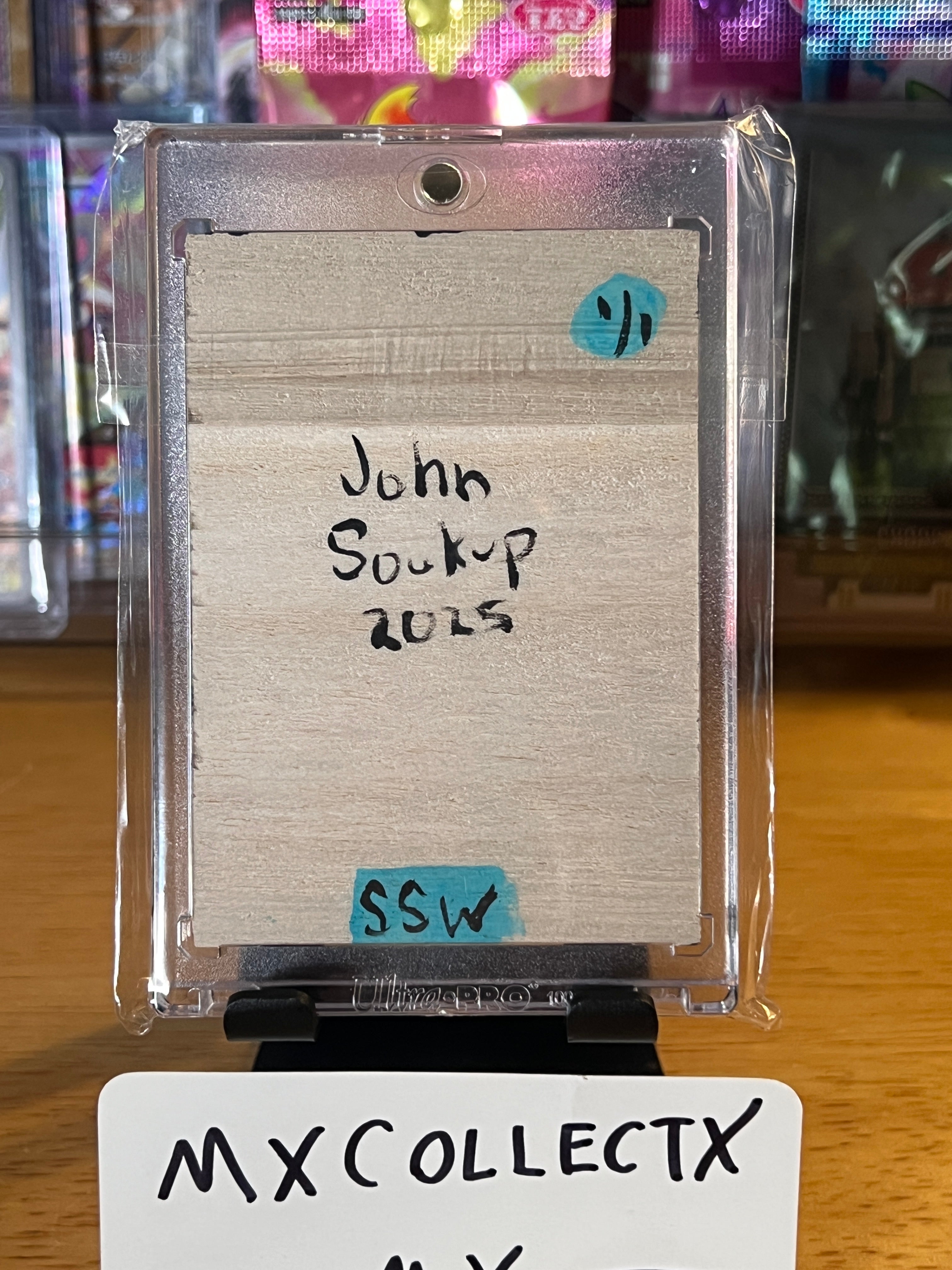 Admiral Ackbar - John Soukup PSC - Star Wars Wood Sketch Card 1/1
