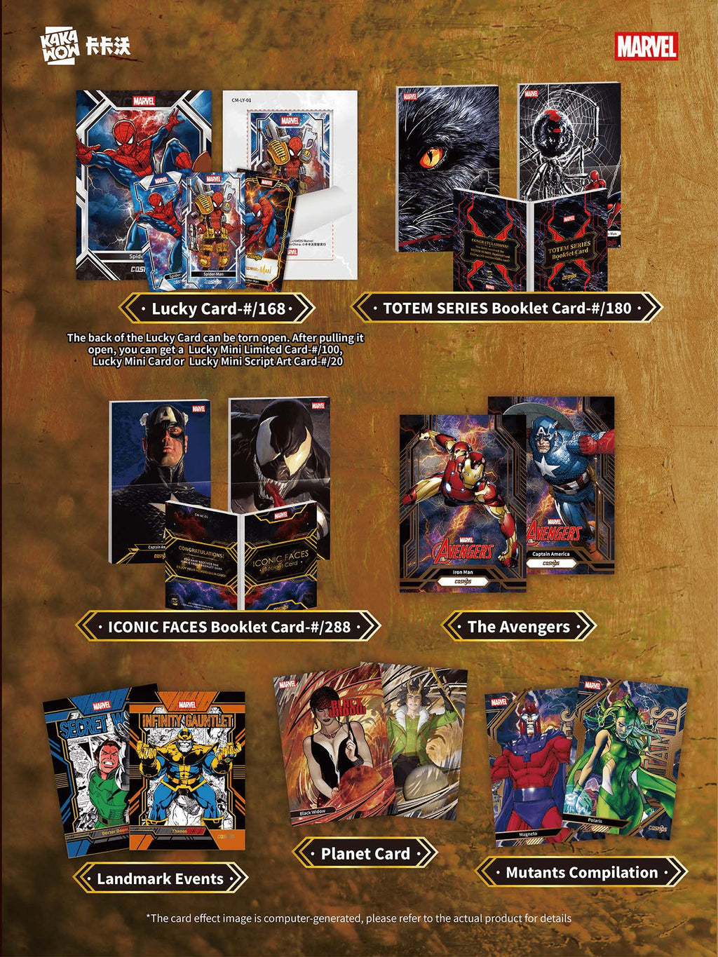 2025 Kakawow Marvel Cosmos Hobby Box (10 Packs)
