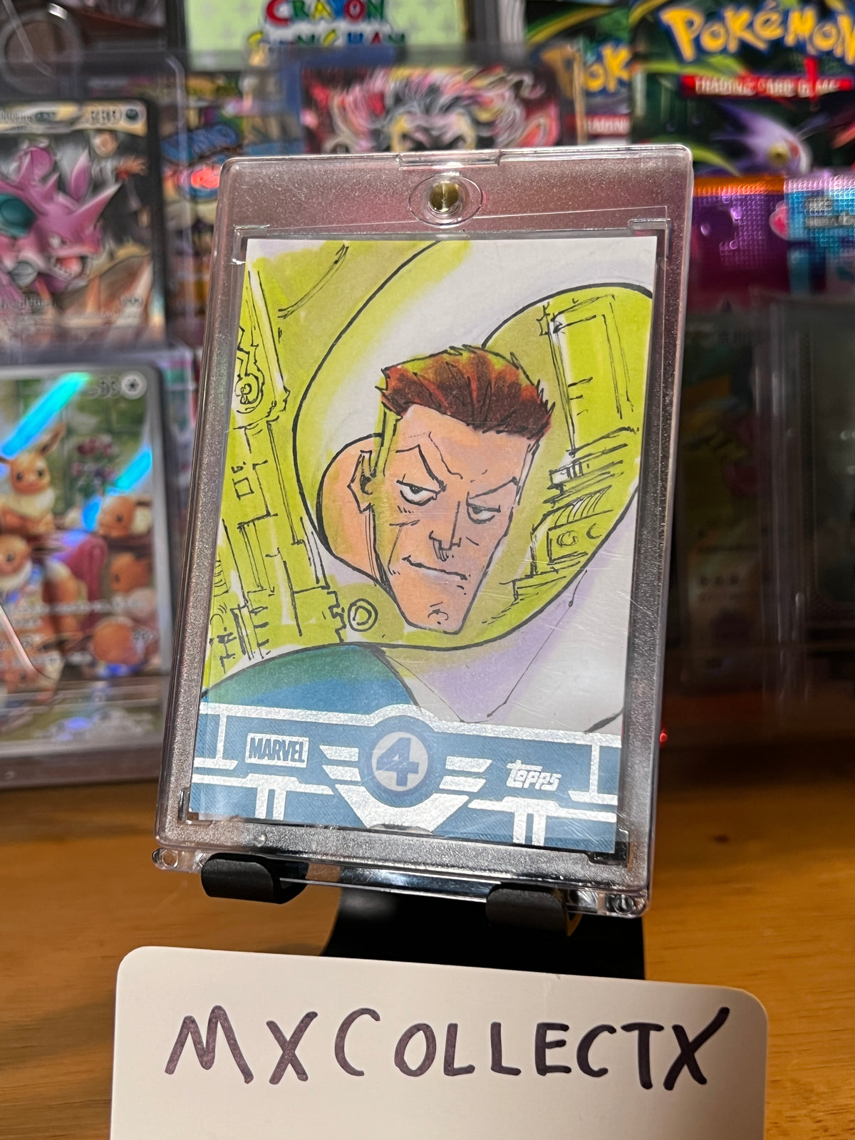 Mister Fantastic  1/1 Artist Sketch - 2026 Topps Finest Fantastic Four