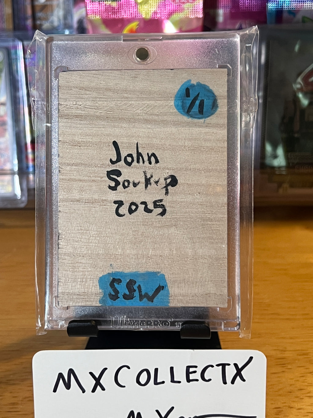 R2-D2 - John Soukup PSC - Star Wars Wood Sketch Card 1/1