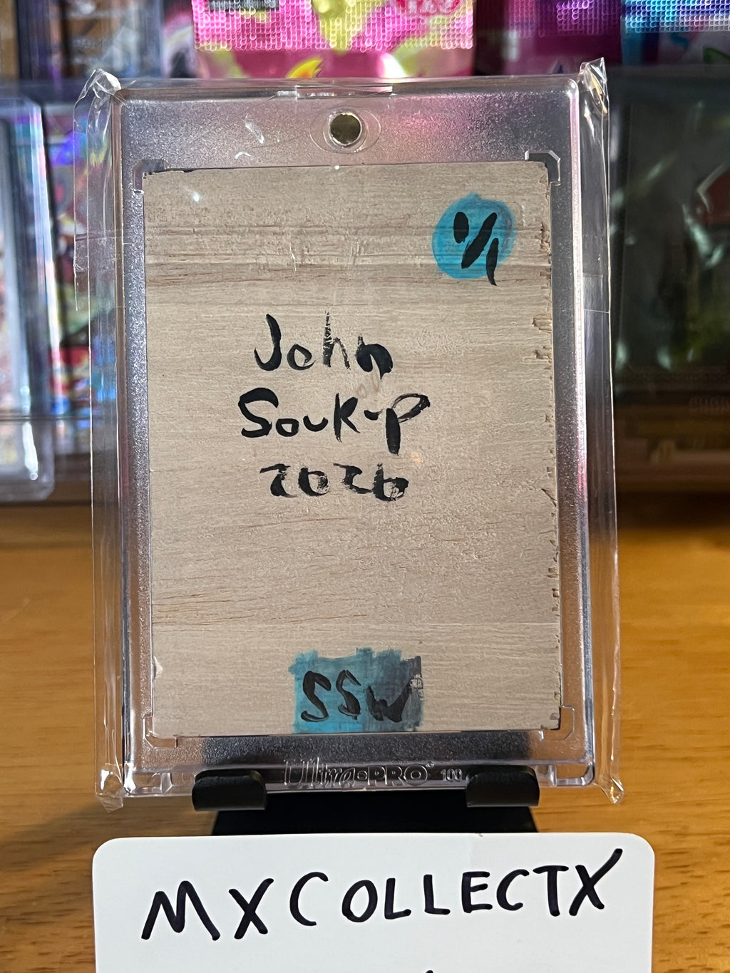 Bossk - John Soukup PSC - Star Wars Wood Sketch Card 1/1