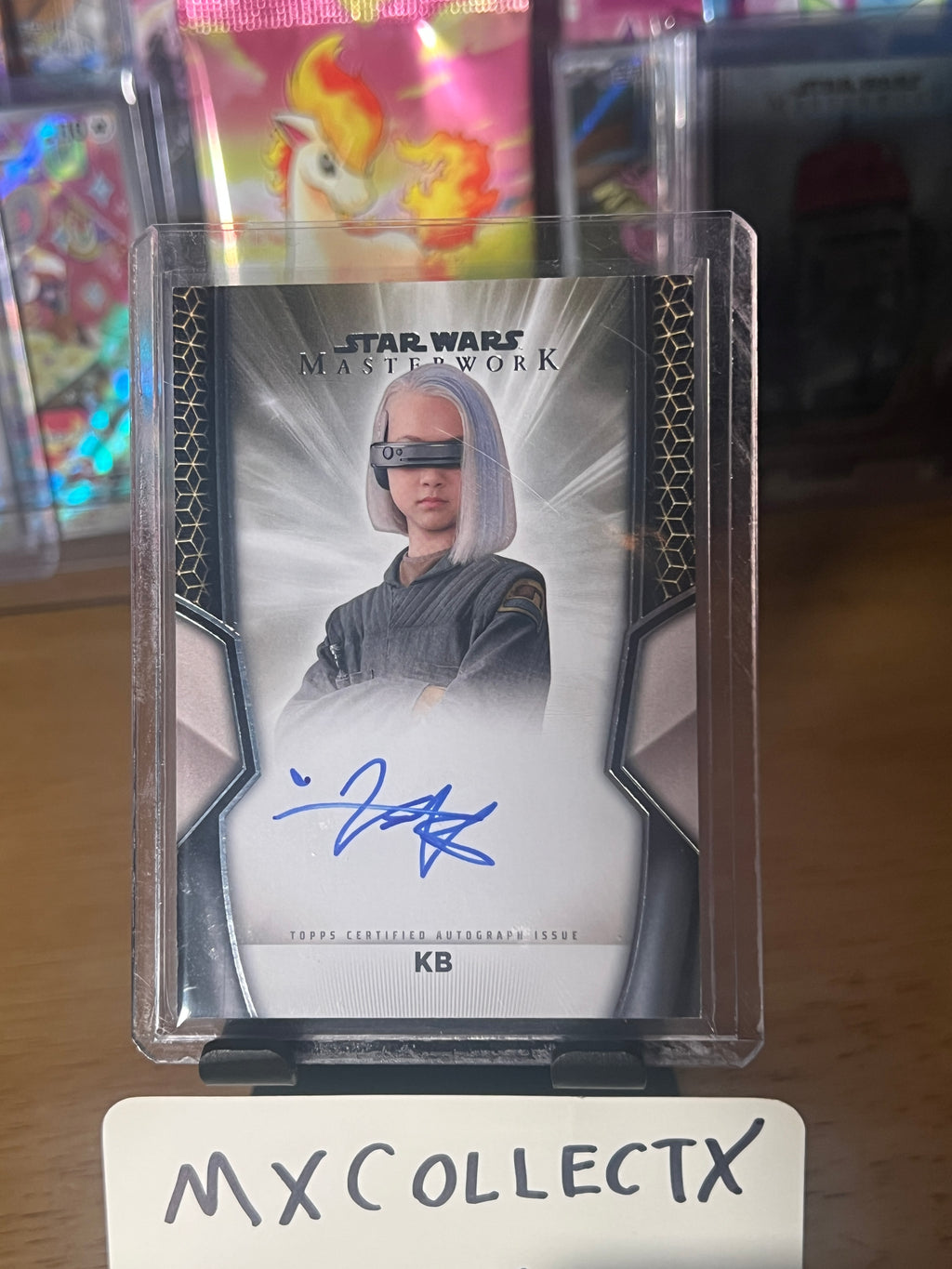 Kyriana Kratter as KB #A-KB - Autograph - 2025 Topps Star Wars Masterwork