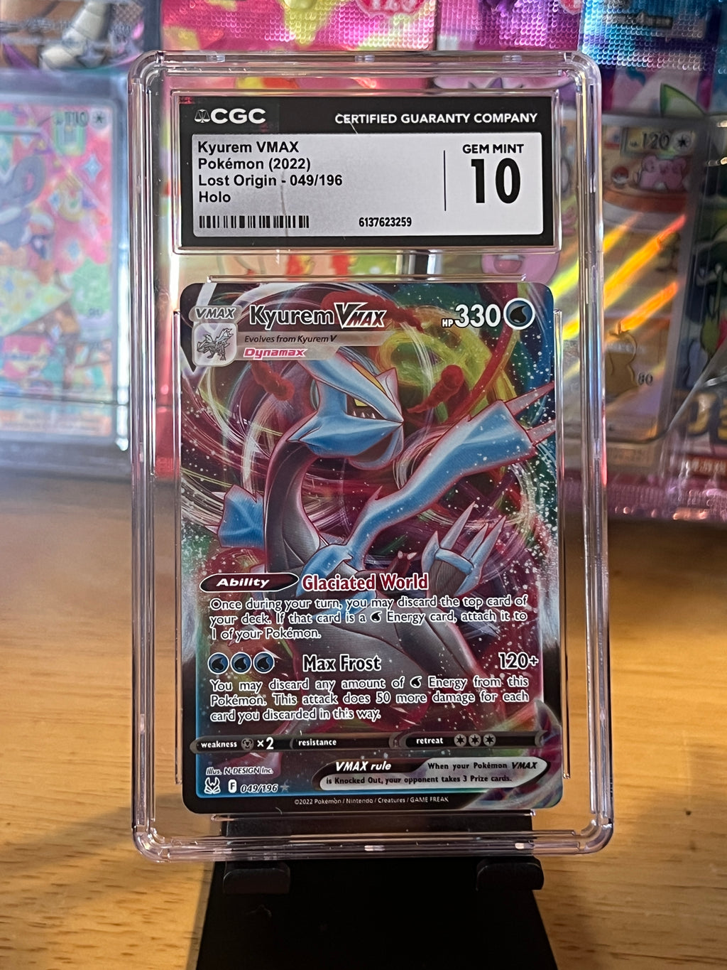 Kyurem VMAX - CGC 10 Gem Mint