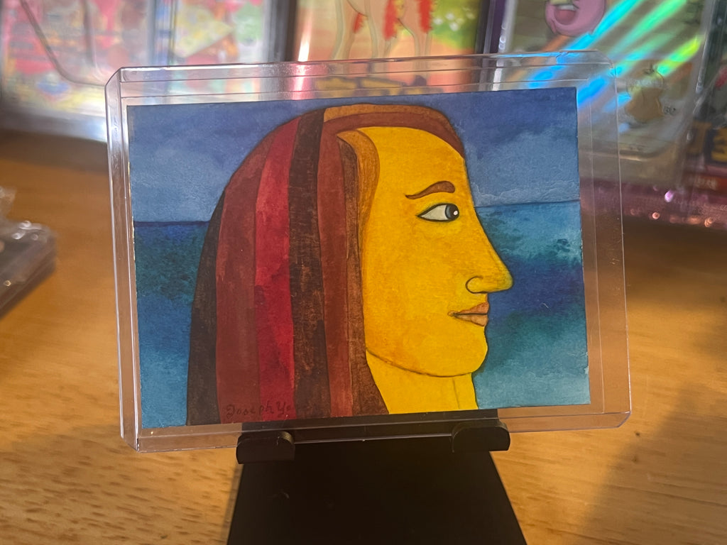 "Sea Vista" by Joseph Ray York - ACEO Original Art Card