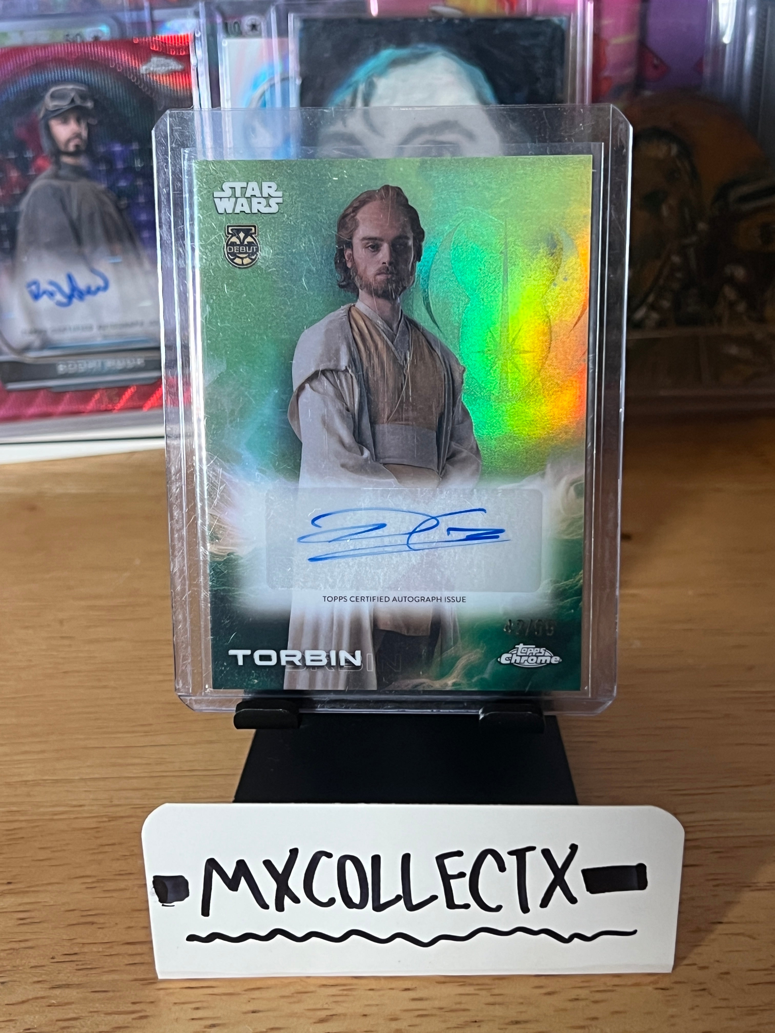 Dean-Charles Chapman as Torbin Autograph #A-DCC 42/99 - 2025 Topps Star Wars Chrome