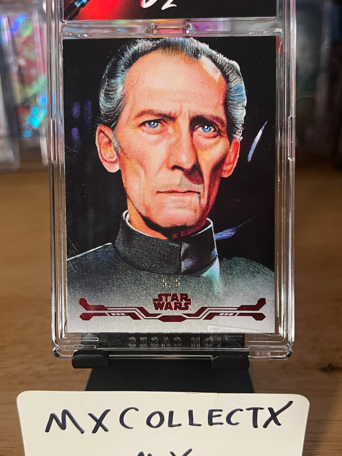 Grand Moff Tarkin Stellar Art Omega #SAS-38 5/5 - 2025 Topps Star Wars Smuggler's Outpost
