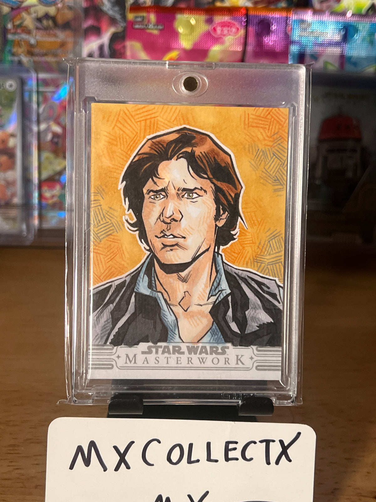 Han Solo Sketch - Topps Star Wars Masterwork