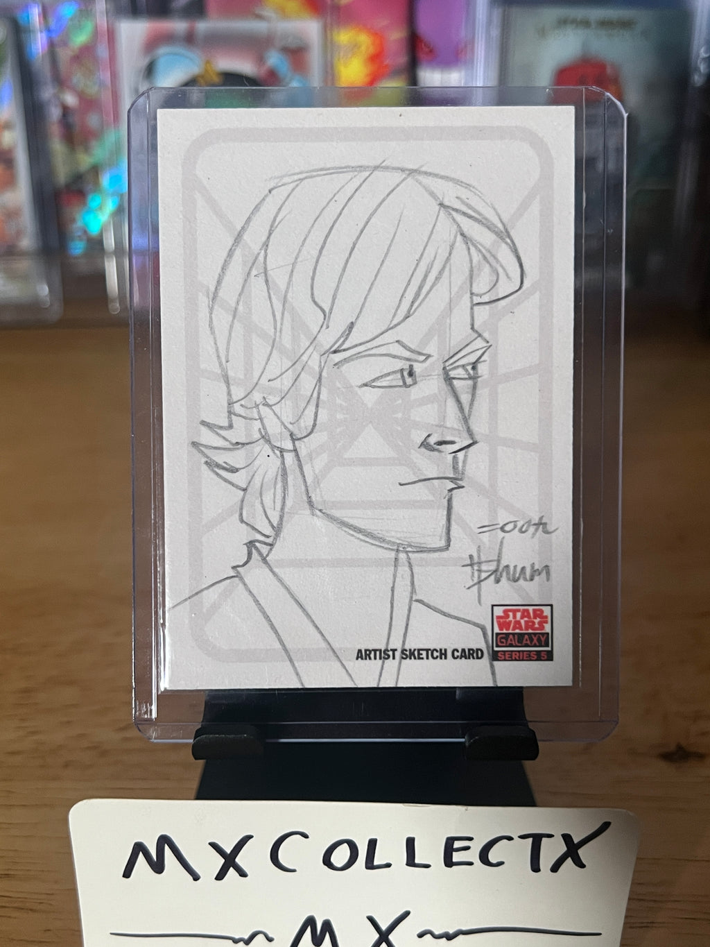 Luke Skywalker Sketch by Howard Shum - 2010 Topps Star Wars Galaxy Series 5 1/1 Sketch Card