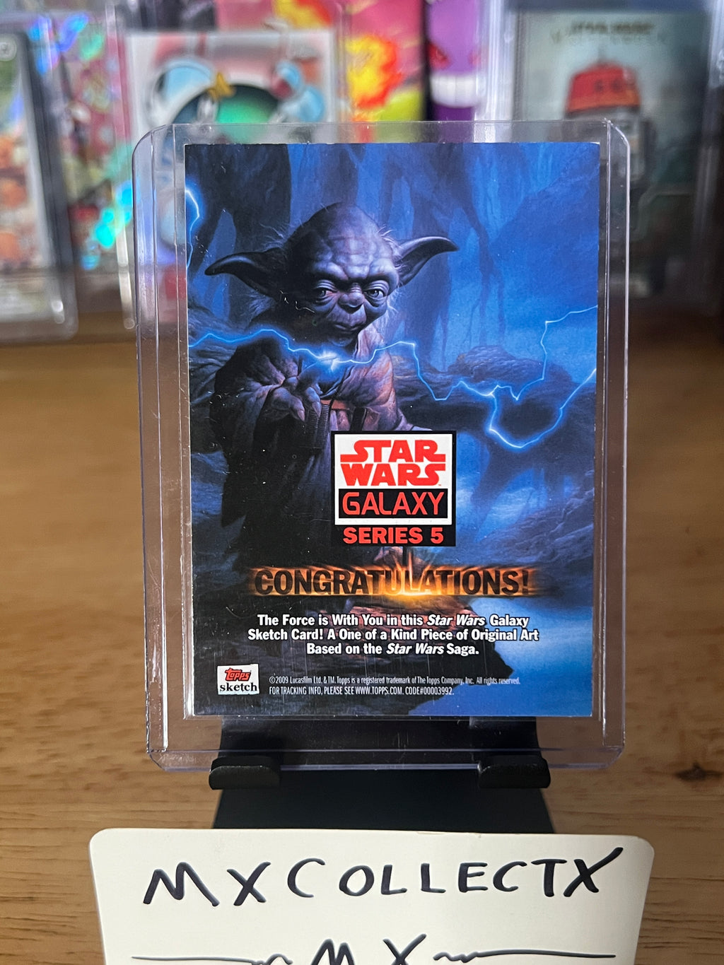 Luke Skywalker Sketch by Howard Shum - 2010 Topps Star Wars Galaxy Series 5 1/1 Sketch Card